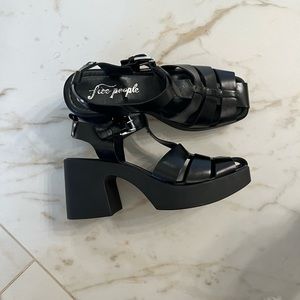 Free people Pacific platform fisherman Heel
